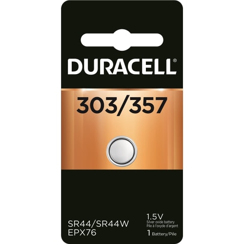 Duracell 1.5V 303/357 Silver Oxide Battery